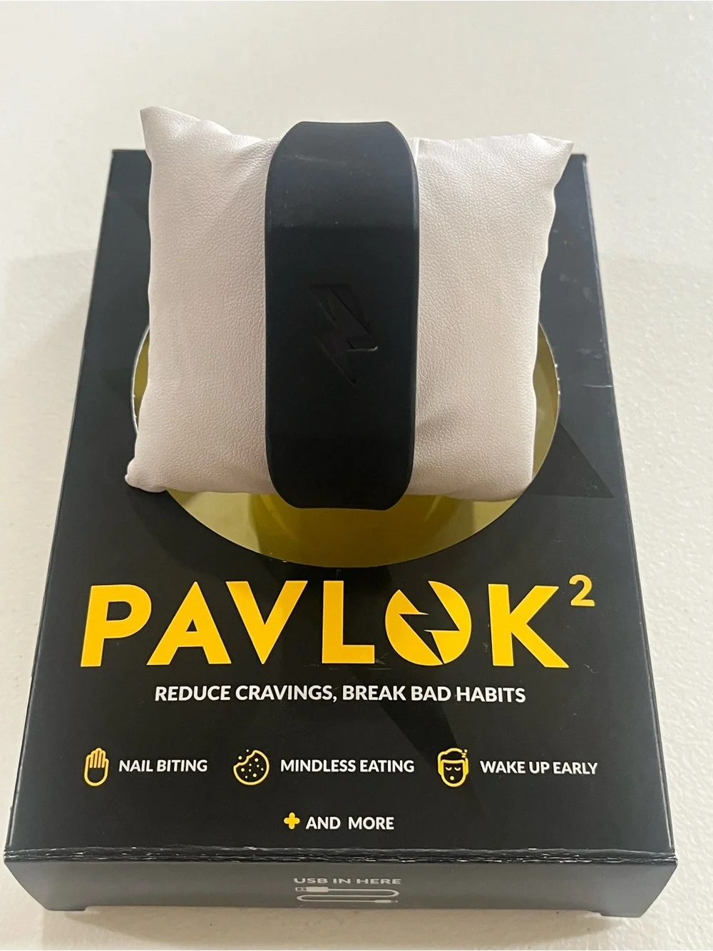 Pavlok Shock Clock 2. Silent Alarm Clock. Ideal for Heavy Sleepers